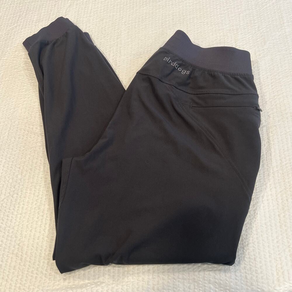 Birddogs men dark gray joggers size Medium